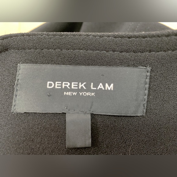 Woman's Derek Lam New York Italy Material Long Black Skirt Sz 10. Excellent - Picture 5 of 8